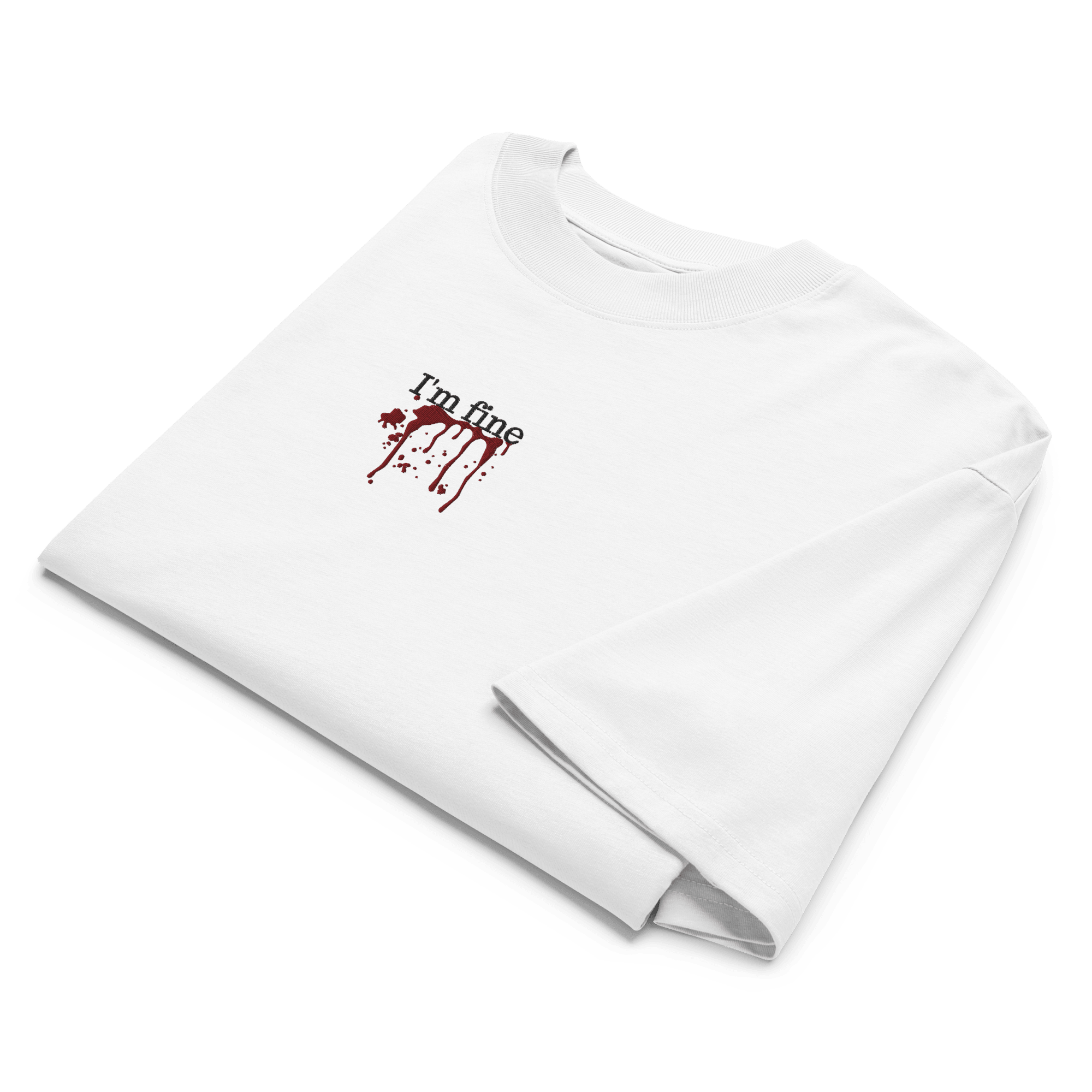 I’M FINE | T - SHIRT - UZVELC_KREKLU - T - SHIRT - 